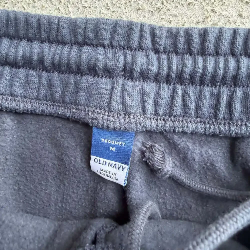 Old Navy baggy Wide Leg Sweatpants Dark Blue Lounge Joggers